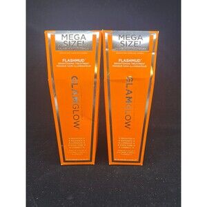 GlamGlow FlashMud Brightening Treatment Factory Sealed in Box 3.5oz Mega Size